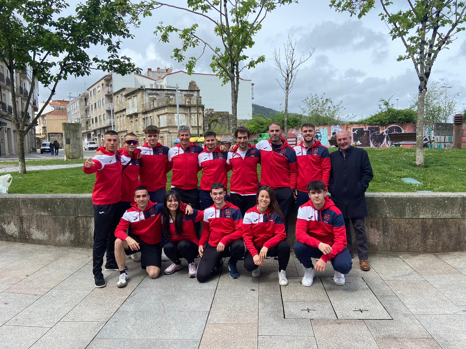 5&ordm; puesto para el equipo de kata masculino en el Campeonato de Espa&ntilde;a Absoluto